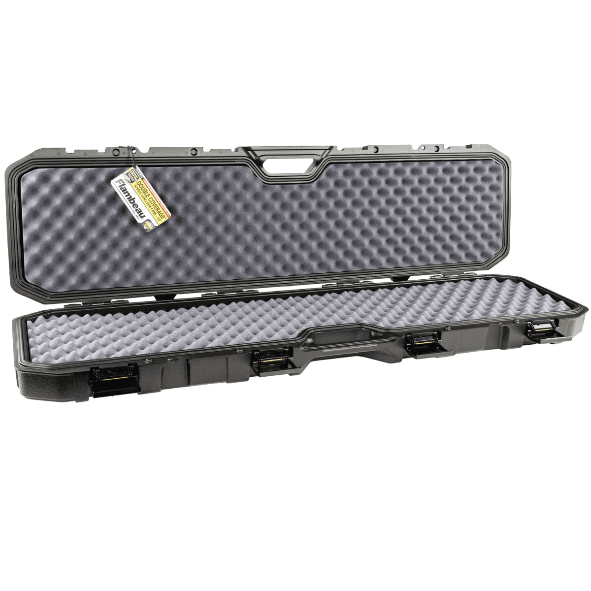 Flambeau Double Coverage Single Gun Case Black Polymer - 50" Scoped Rifle or Shotgun - 5013SN Flambeau Double Coverage Single Gun Case Black Polymer - 50" Scoped Rifle or Shotgun - 5013SN