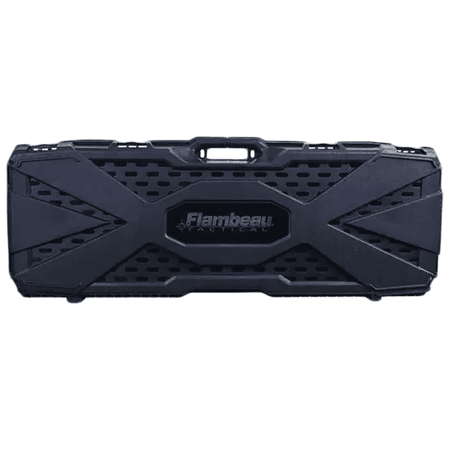 Flambeau Tactical Rifle Case Black Polypropylene - Water Resistant - 6500AR Flambeau Tactical Rifle Case Black Polypropylene - Water Resistant - 6500AR