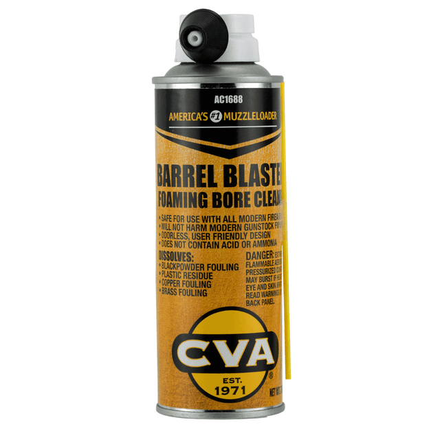 CVA Barrel Blaster Bore Cleaner - 8 oz Foam for Removing Fouling - AC1688 CVA Barrel Blaster Bore Cleaner - 8 oz Foam for Removing Fouling - AC1688