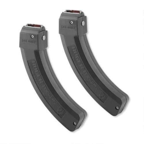 Ruger 90548 BX-25 Value Pack 25rd Magazine Fits Ruger 10/22/SR/77/Charger 22LR BX-25 Black 2 Pack Ruger 90548 BX-25 Value Pack 25rd Magazine Fits Ruger 10/22/SR/77/Charger 22LR BX-25 Black 2 Pack