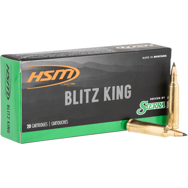 HSM 2225020N Varmint 22-250 Rem 55 gr Sierra BlitzKing 20 Per Box HSM 2225020N Varmint 22-250 Rem 55 gr Sierra BlitzKing 20 Per Box