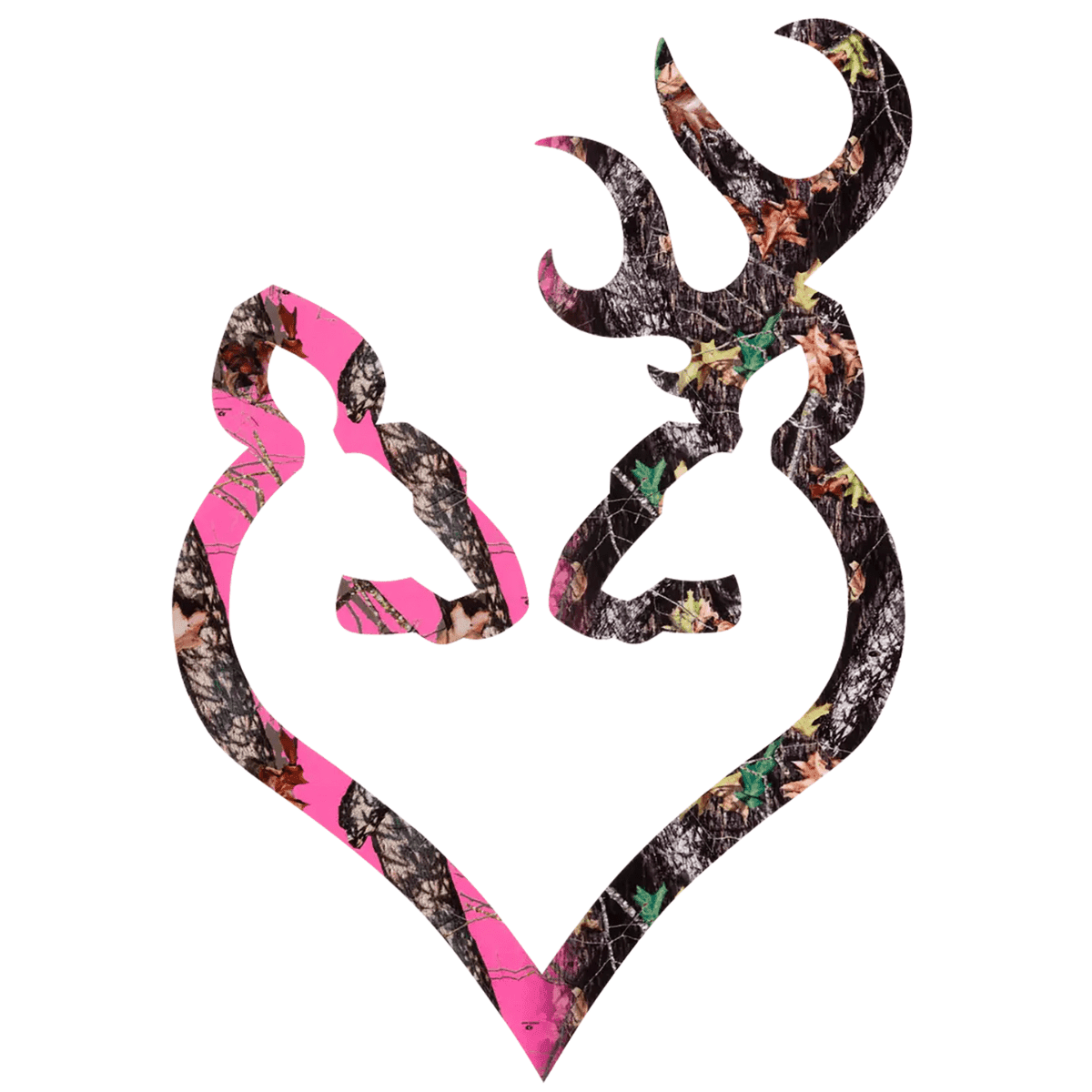 Browning Buck Heart Decal - 3922290614 Browning Buck Heart Decal - 3922290614