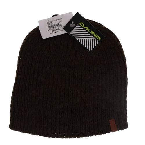 Dakine Mens Wendell Beanie Brown Dakine Mens Wendell Beanie Brown