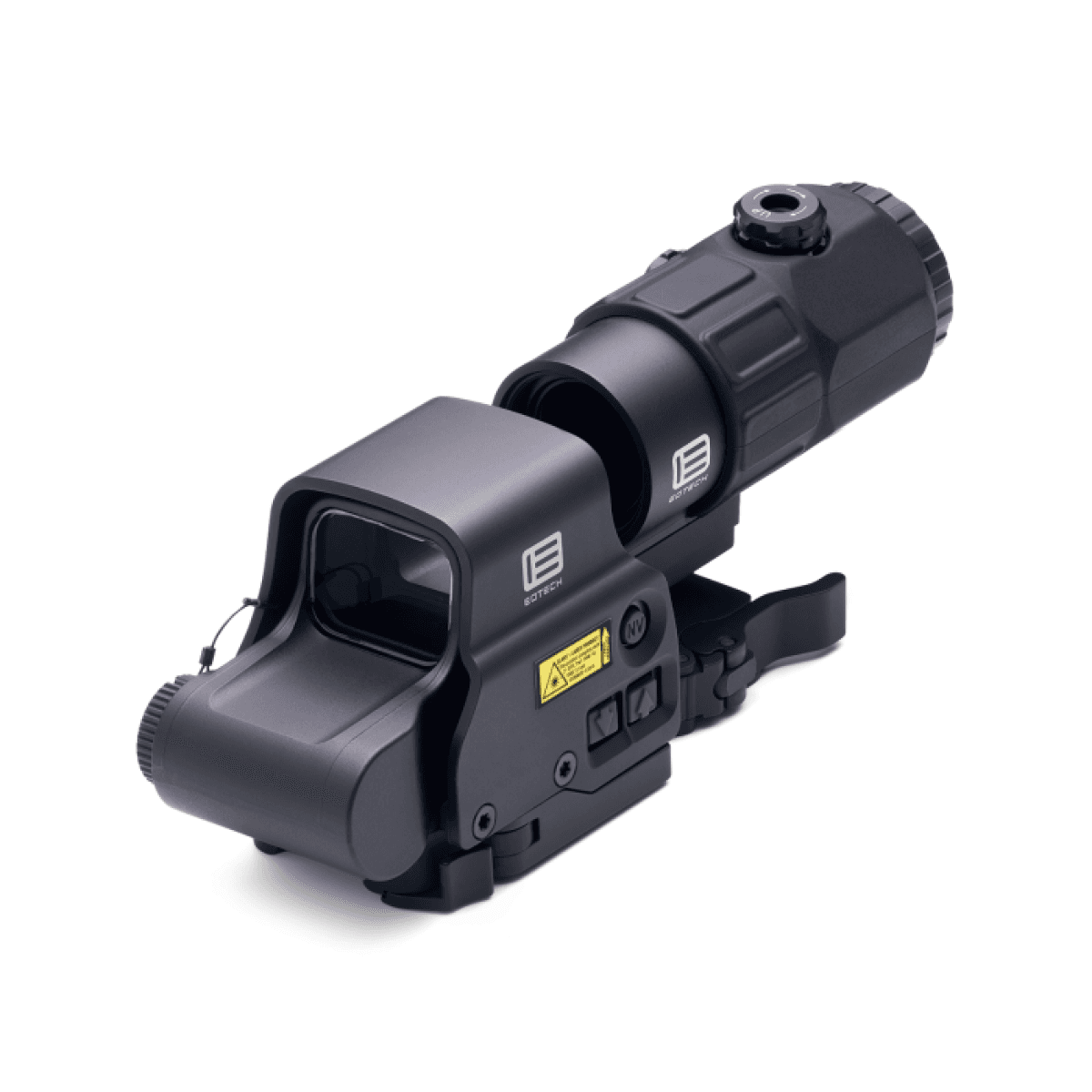 Eotech HHS V EXPS & G45 Magnifier Matte Black 1x/5x 1.20" x 0.85" 4 x 1 MOA Red Dots/68 MOA Ring Eotech HHS V EXPS & G45 Magnifier Matte Black 1x/5x 1.20" x 0.85" 4 x 1 MOA Red Dots/68 MOA Ring