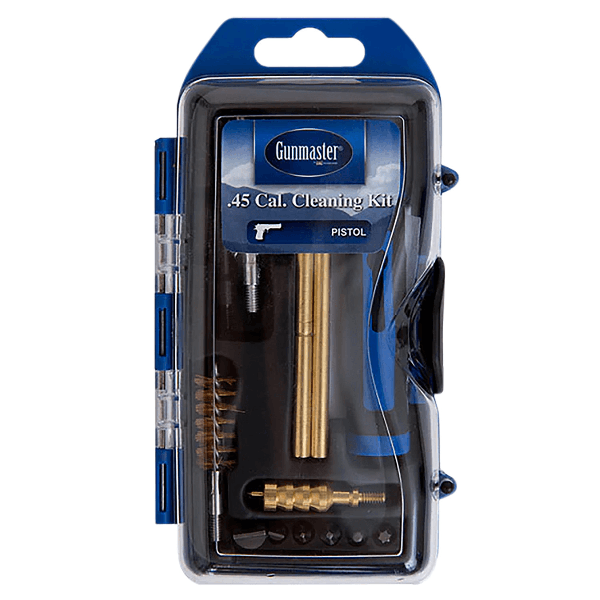 DAC GunMaster Cleaning Kit .44 Cal & .45 Cal Pistol - 14 Pieces - GM45P DAC GunMaster Cleaning Kit .44 Cal & .45 Cal Pistol - 14 Pieces - GM45P