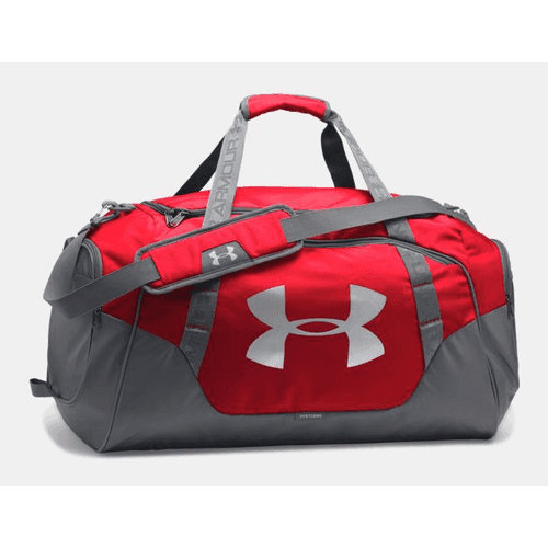 UA Undeniable 3.0 Medium Duffle Tennis Bag - Red UA Undeniable 3.0 Medium Duffle Tennis Bag - Red