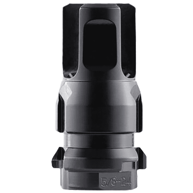 Dead Air KeyMicro Brake Flash Hider 1/2"-28 Threads 9mm Black Nitride 4140 HT Alloy Steel - DA115 Dead Air KeyMicro Brake Flash Hider 1/2"-28 Threads 9mm Black Nitride 4140 HT Alloy Steel - DA115