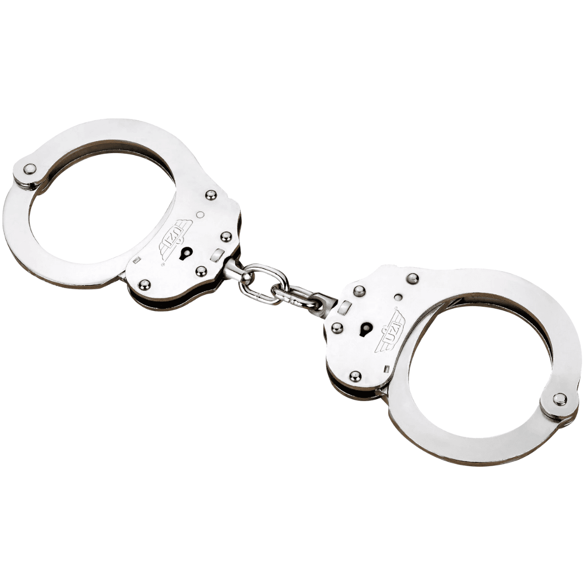 Uzi Accessories Handcuffs NIJ, Silver - UZIHCEUSCNIJ Uzi Accessories Handcuffs NIJ, Silver - UZIHCEUSCNIJ