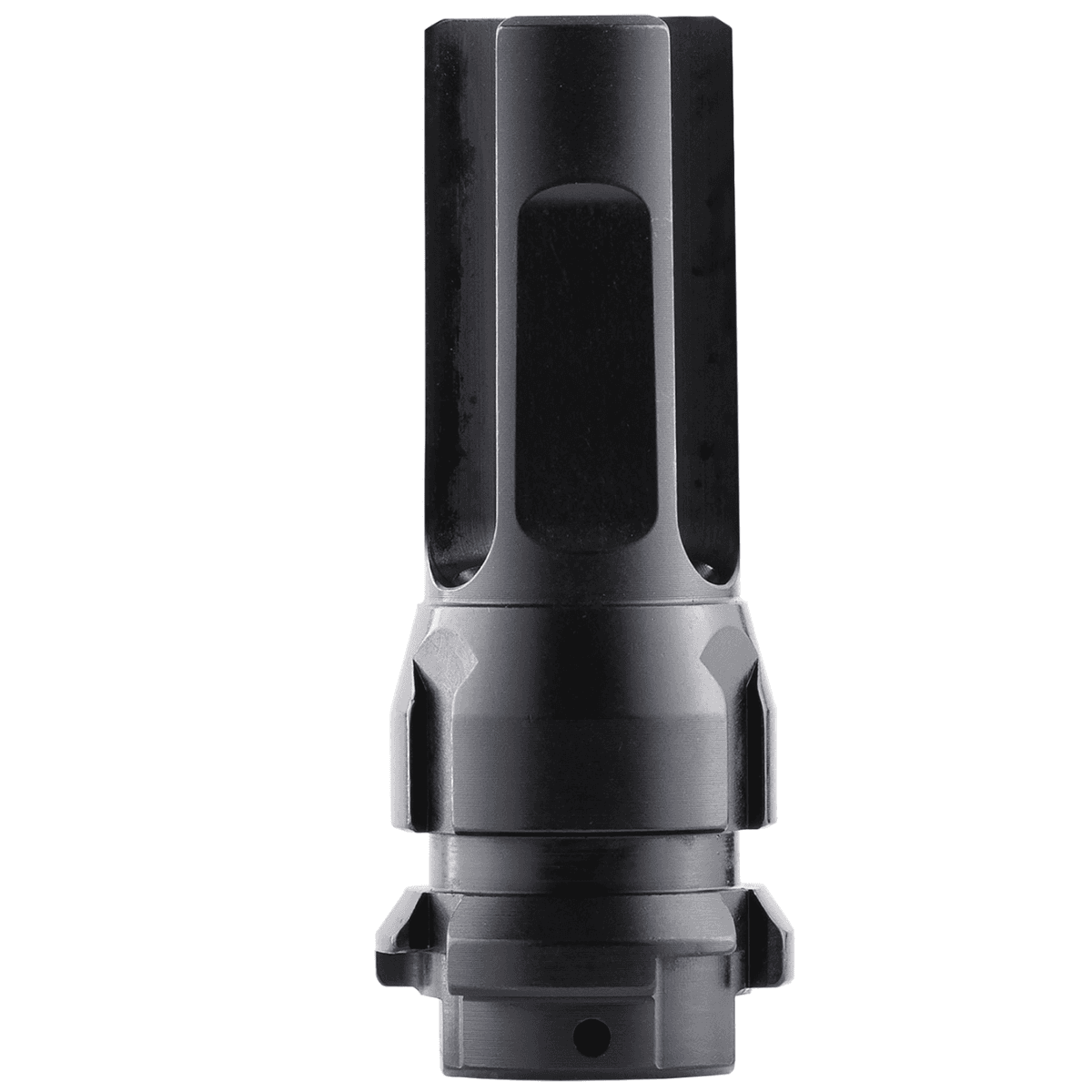 Dead Air KeyMo Flash Hider, 22 Cal, Black Nitride, 4140 HT Alloy Steel, 1/2"-28 Threads, 2.70" OAL - DA306 Dead Air KeyMo Flash Hider, 22 Cal, Black Nitride, 4140 HT Alloy Steel, 1/2"-28 Threads, 2.70" OAL - DA306