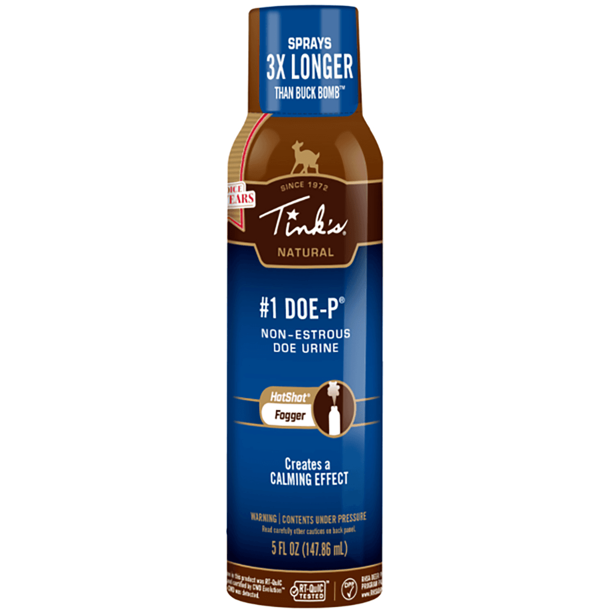 Tinks #1 Doe-P Non-Estrous Fogger Deer Attractant – 5 oz Aerosol - W5501 Tinks #1 Doe-P Non-Estrous Fogger Deer Attractant – 5 oz Aerosol - W5501
