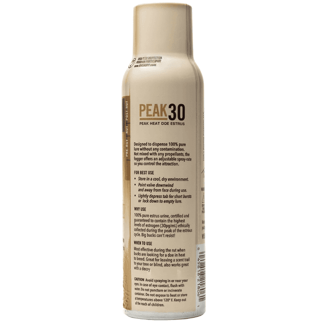 Tinks Peak30 Hot Shot Deer Doe In Estrus Scent – 5 oz Fogger - W5503 Tinks Peak30 Hot Shot Deer Doe In Estrus Scent – 5 oz Fogger - W5503
