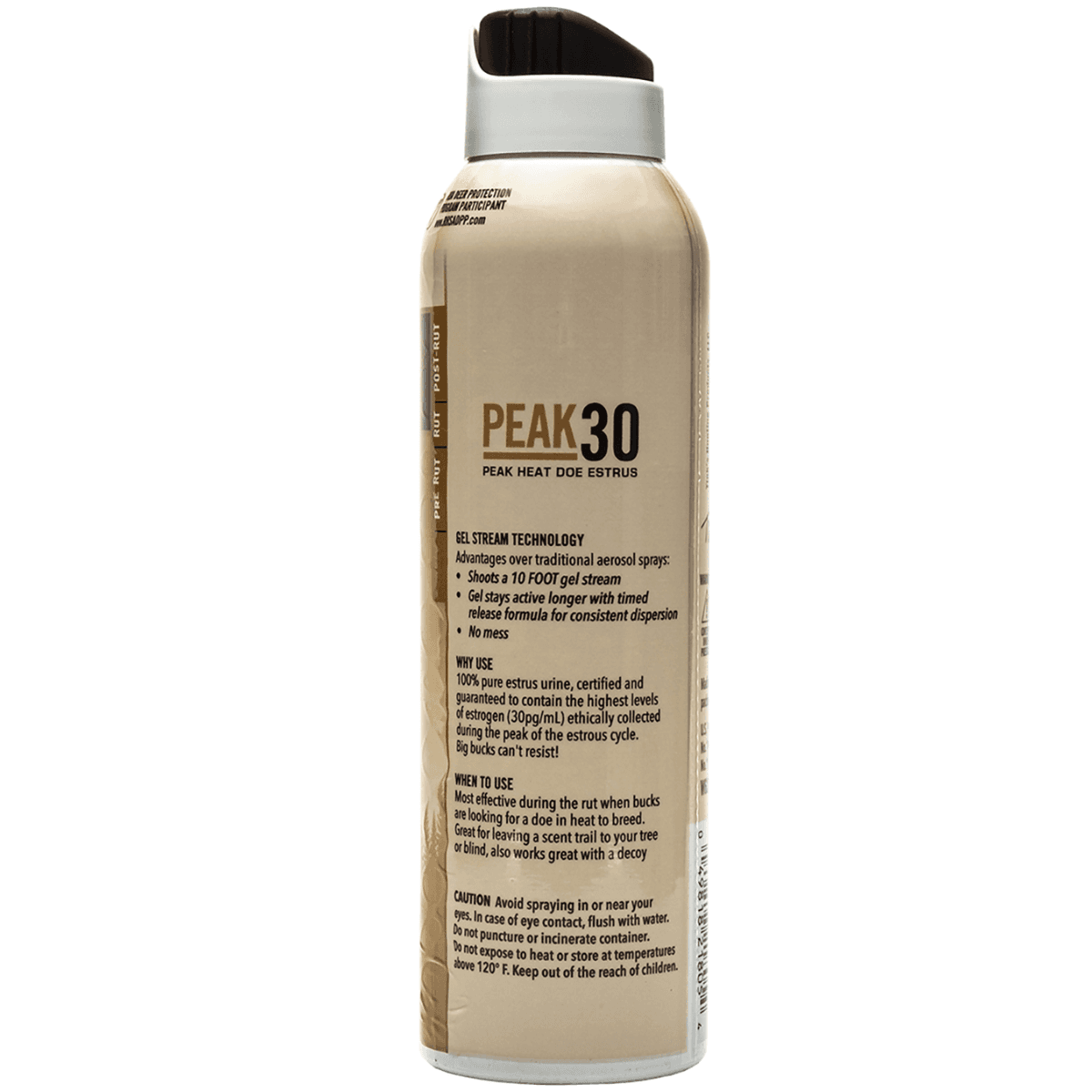 Tinks Peak30 Hot Shot Deer Doe In Estrus Scent Gel – 5 oz Gel Stream - W6264 Tinks Peak30 Hot Shot Deer Doe In Estrus Scent Gel – 5 oz Gel Stream - W6264