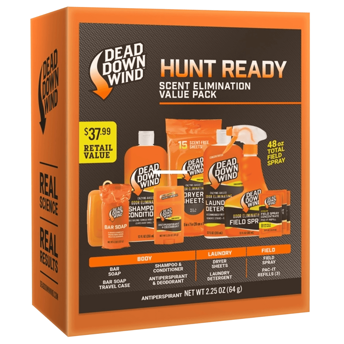 Dead Down Wind Hunt Ready Kit Odor Eliminator – 10 Pieces - 2099 Dead Down Wind Hunt Ready Kit Odor Eliminator – 10 Pieces - 2099
