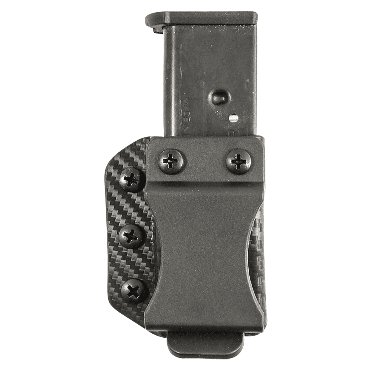 DeSantis Gunhide Persuader Mag Pouch – Double Stack IWB/OWB, Black Kydex, Belt Clip, Ambidextrous - A100KJJJZ0 DeSantis Gunhide Persuader Mag Pouch – Double Stack IWB/OWB, Black Kydex, Belt Clip, Ambidextrous - A100KJJJZ0