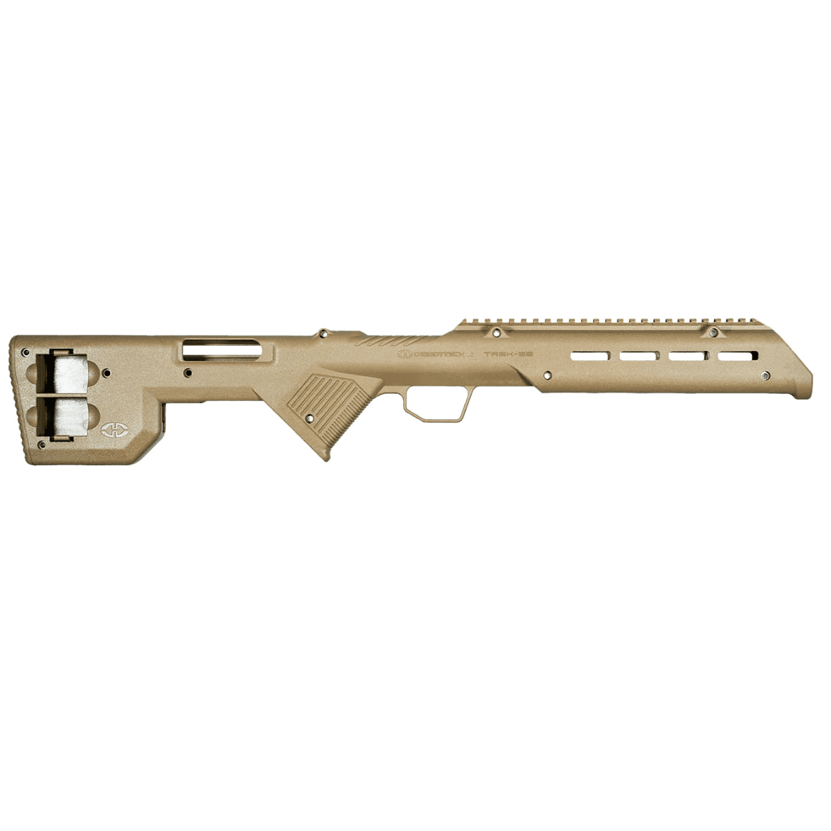 Desert Tech TREK-22 Rifle Chassis – Flat Dark Earth Synthetic, Fixed Bullpup, Fits Ruger 10/22, 26.75" OAL - TRK22FDE Desert Tech TREK-22 Rifle Chassis – Flat Dark Earth Synthetic, Fixed Bullpup, Fits Ruger 10/22, 26.75" OAL - TRK22FDE