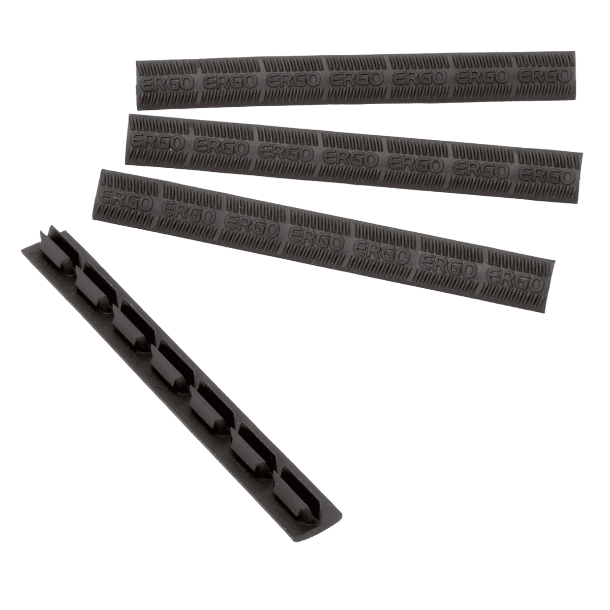 Ergo WedgeLok Slot Cover – Black Rubber, 7 Slot, Low Profile, Aggressive Texture, 4 Pack - 4330BK Ergo WedgeLok Slot Cover – Black Rubber, 7 Slot, Low Profile, Aggressive Texture, 4 Pack - 4330BK