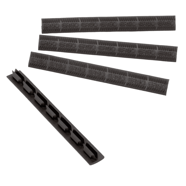 Ergo WedgeLok Slot Cover – Black Rubber, 7 Slot, Low Profile, Aggressive Texture, 4 Pack - 4330BK Ergo WedgeLok Slot Cover – Black Rubber, 7 Slot, Low Profile, Aggressive Texture, 4 Pack - 4330BK