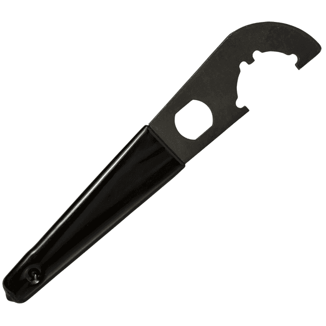 Ergo Car Stock Tactical Wrench – Black Steel, Rubberized Grip Handle for Shotgun/AR-15/AR-10 - 4959 Ergo Car Stock Tactical Wrench – Black Steel, Rubberized Grip Handle for Shotgun/AR-15/AR-10 - 4959