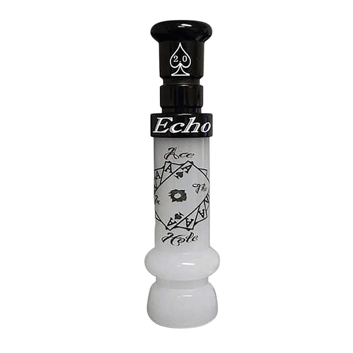 Echo Calls 90023 Ace in The Hole Open Call – Single Reed Mallard Call, Black/Pearl Acrylic Echo Calls 90023 Ace in The Hole Open Call – Single Reed Mallard Call, Black/Pearl Acrylic