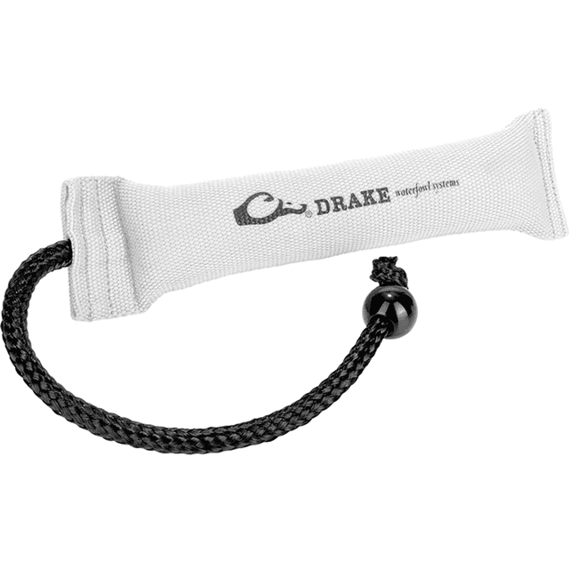 Drake Waterfowl Firehose Bumper White Polyester 12 inches Medium - GD2000WHT Drake Waterfowl Firehose Bumper White Polyester 12 inches Medium - GD2000WHT