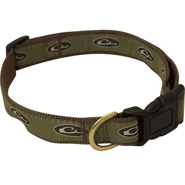 Drake Waterfowl Adjustable Collar Team Dog Brown Nylon OSFA - DW9805 Drake Waterfowl Adjustable Collar Team Dog Brown Nylon OSFA - DW9805