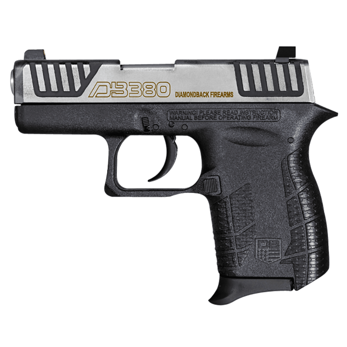 Diamondback DB380 Gen4 Micro-Compact Frame .380 ACP 6+1 2.80" Stainless Steel Barrel - DB0100E032 Diamondback DB380 Gen4 Micro-Compact Frame .380 ACP 6+1 2.80" Stainless Steel Barrel - DB0100E032