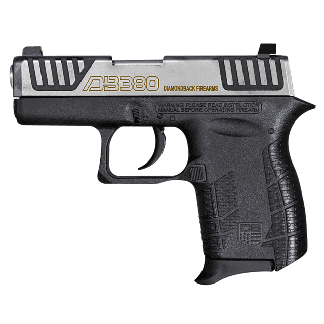 Diamondback DB380 Gen4 Micro-Compact Frame .380 ACP 6+1 2.80" Stainless Steel Barrel - DB0100E032 Diamondback DB380 Gen4 Micro-Compact Frame .380 ACP 6+1 2.80" Stainless Steel Barrel - DB0100E032