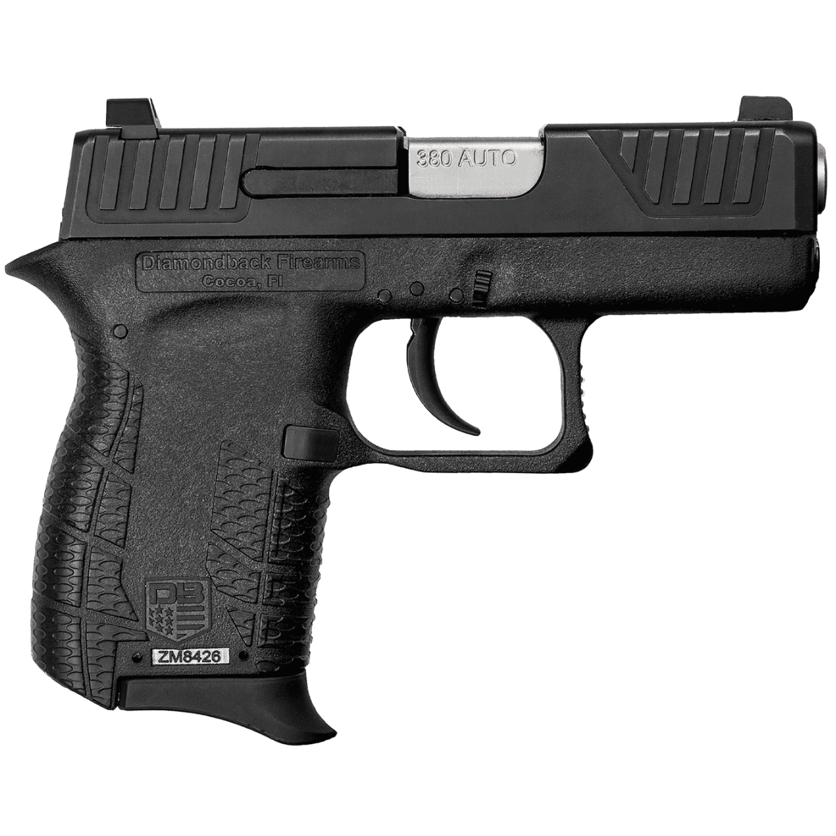 Diamondback DB380 Gen4 Micro-Compact Frame .380 ACP 6+1 2.80" Stainless Steel Barrel - DB0100E002 Diamondback DB380 Gen4 Micro-Compact Frame .380 ACP 6+1 2.80" Stainless Steel Barrel - DB0100E002