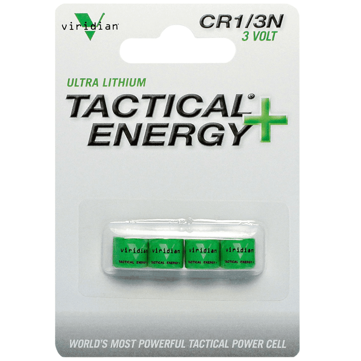 Viridian Tactical Energy 1/3N Batteries, Green 3.0 Volts - 3500002 Viridian Tactical Energy 1/3N Batteries, Green 3.0 Volts - 3500002