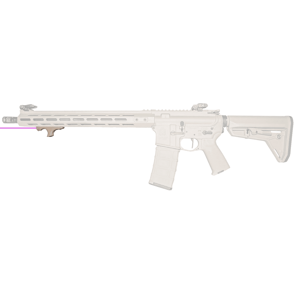 Viridian HS1 AR Hand Stop Infrared Laser with Picatinny Rail Adapter HS Series Flat Dark Earth - 9120062 Viridian HS1 AR Hand Stop Infrared Laser with Picatinny Rail Adapter HS Series Flat Dark Earth - 9120062