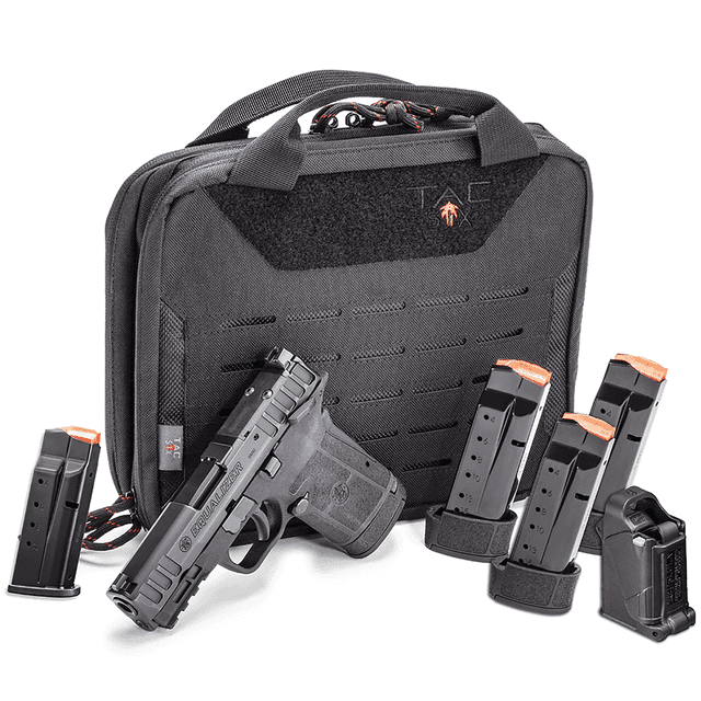 Smith & Wesson 14346 Equalizer Range Kit Micro-Compact Frame 9mm Luger 15+1 3.675" Black Armornite Black Armornite Optic Cut/Serrated Stainless Steel Slide Black Black Textured Grip Ambidextrous Smith & Wesson 14346 Equalizer Range Kit Micro-Compact Frame 9mm Luger 15+1 3.675" Black Armornite Black Armornite Optic Cut/Serrated Stainless Steel Slide Black Black Textured Grip Ambidextrous