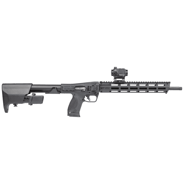 Smith & Wesson M&P FPC 9mm Luger 23+1 16.25" Black Oxide Black Anodized Receiver 15" M-LOK Handguard Smith & Wesson M&P FPC 9mm Luger 23+1 16.25" Black Oxide Black Anodized Receiver 15" M-LOK Handguard