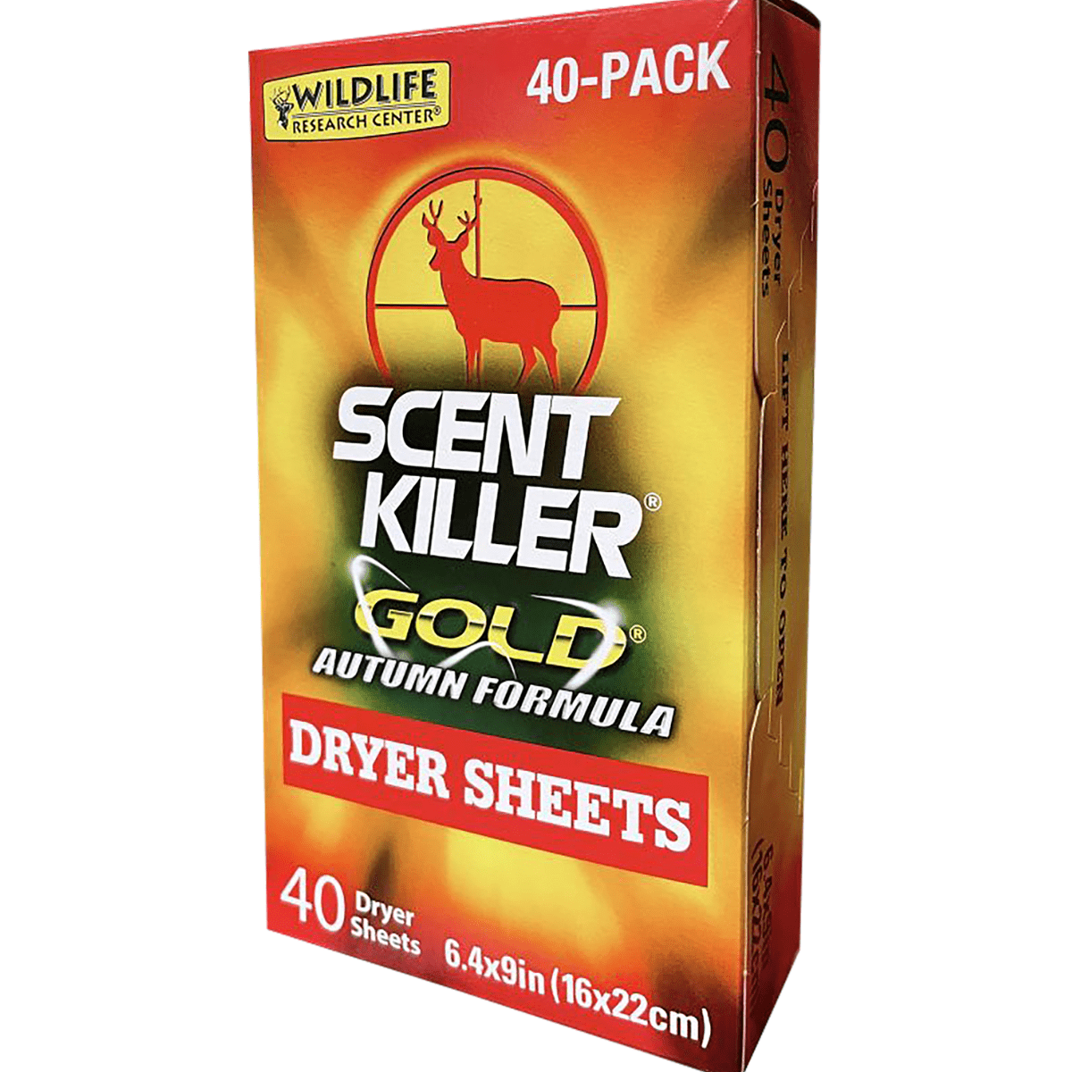 Wildlife Research Scent Killer Gold Autumn Dryer Sheets Odor Eliminator - 1283 Wildlife Research Scent Killer Gold Autumn Dryer Sheets Odor Eliminator - 1283