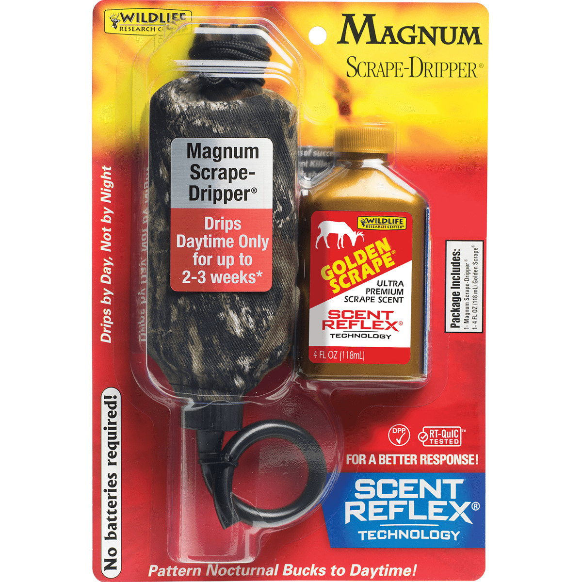Wildlife Research Golden Combo Magnum Scrape-Dripper - 386 Wildlife Research Golden Combo Magnum Scrape-Dripper - 386