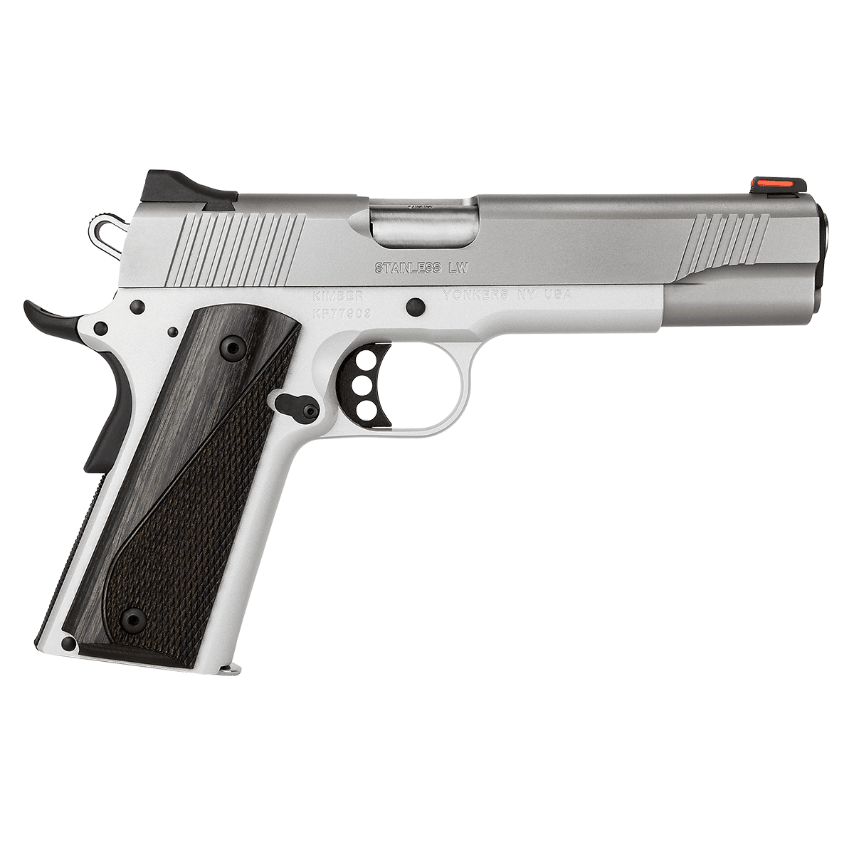 Kimber 3700594 Stainless LW Arctic 9mm 9+1 5" Front Serrations Stainless Slide Smooth/Checkered Black/Gray Laminate Grip Kimber 3700594 Stainless LW Arctic 9mm 9+1 5" Front Serrations Stainless Slide Smooth/Checkered Black/Gray Laminate Grip