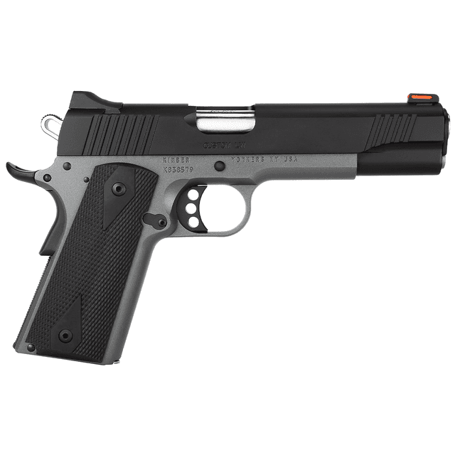Kimber 3700693 Custom LW Shadow Ghost 45 ACP 8+1 5" KimPro Black Stainless Slide F/S Rubber Grip Kimber 3700693 Custom LW Shadow Ghost 45 ACP 8+1 5" KimPro Black Stainless Slide F/S Rubber Grip
