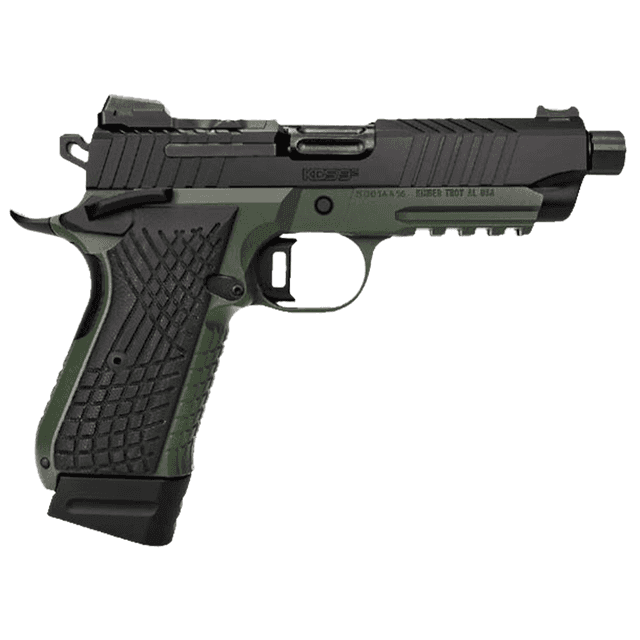 Kimber 3100022 KDS9C TFS 9mm 15+1 18+1 4.60" Ranger Green/ Black Front and Rear Serrations Stainless Steel G-10 Grip Kimber 3100022 KDS9C TFS 9mm 15+1 18+1 4.60" Ranger Green/ Black Front and Rear Serrations Stainless Steel G-10 Grip