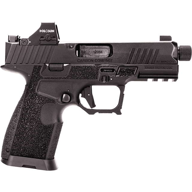 Kimber 3800019 R7 Mako Carbon Compact TFS OI 9mm 15+1 4.42" FNC Stainless Steel Slide Molded Stippling Interchangeable Modular Backstrap Grip Holosun HS 407K Kimber 3800019 R7 Mako Carbon Compact TFS OI 9mm 15+1 4.42" FNC Stainless Steel Slide Molded Stippling Interchangeable Modular Backstrap Grip Holosun HS 407K