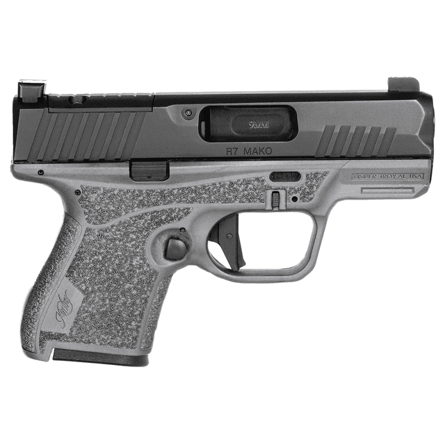 Kimber 3800023 R7 Mako OR Bundle 9mm 10+1 3.37" FNC Stainless Steel Slide Molded Stippling Gray Kimber 3800023 R7 Mako OR Bundle 9mm 10+1 3.37" FNC Stainless Steel Slide Molded Stippling Gray