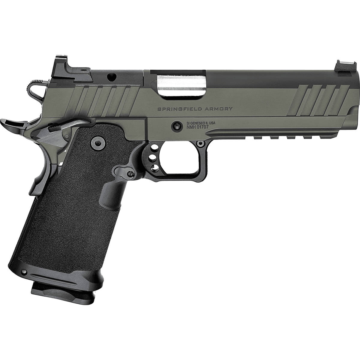 Springfield Armory PH9119AOSBT-PKG 1911 DS Prodigy 9mm 17+1 5" Tungsten Gearup package includes 5 magazines and bag Springfield Armory PH9119AOSBT-PKG 1911 DS Prodigy 9mm 17+1 5" Tungsten Gearup package includes 5 magazines and bag