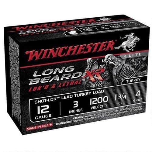 Winchester Long Beard XR 12 Ga 3" #4 Lead 1.75oz 10 rds Winchester Long Beard XR 12 Ga 3" #4 Lead 1.75oz 10 rds