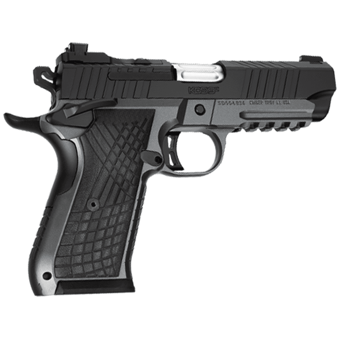 Kimber 3100018 KDS9C Rail 9mm 10+1 4.09" KimPro Gray/Black Front and Rear Serrations Stainless Steel G-10 Grip Kimber 3100018 KDS9C Rail 9mm 10+1 4.09" KimPro Gray/Black Front and Rear Serrations Stainless Steel G-10 Grip