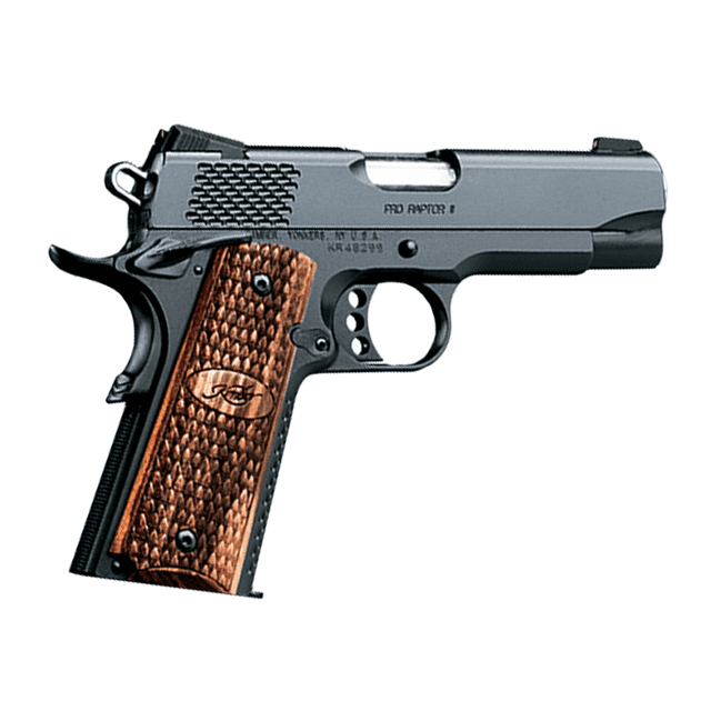 Kimber 3200118 Pro 45 ACP 8+1 4" Steel Slide Matte Black Zebrawood w/ Scale Pattern and Kimber Logo Grip Kimber 3200118 Pro 45 ACP 8+1 4" Steel Slide Matte Black Zebrawood w/ Scale Pattern and Kimber Logo Grip