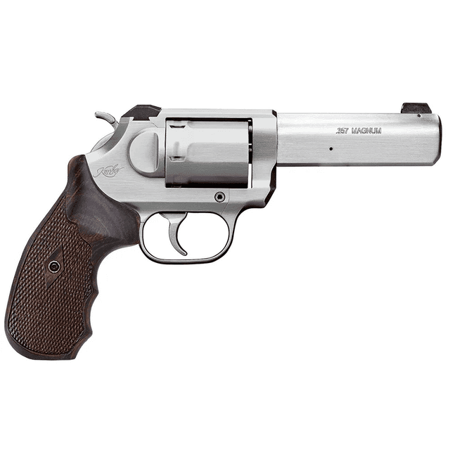Kimber 3400031CA K6S DASA Combat (CA) 357 Mag 6+1 4" Brushed Stainless Walnut 3-Finger Target Grip Kimber 3400031CA K6S DASA Combat (CA) 357 Mag 6+1 4" Brushed Stainless Walnut 3-Finger Target Grip