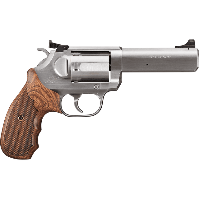 Kimber 3400032CA K6S DASA Target GFO (CA) 357 Mag 6+1 4" Brushed Stainless 3 Finger Combat Grip/Diamond Checkering Grip Kimber 3400032CA K6S DASA Target GFO (CA) 357 Mag 6+1 4" Brushed Stainless 3 Finger Combat Grip/Diamond Checkering Grip
