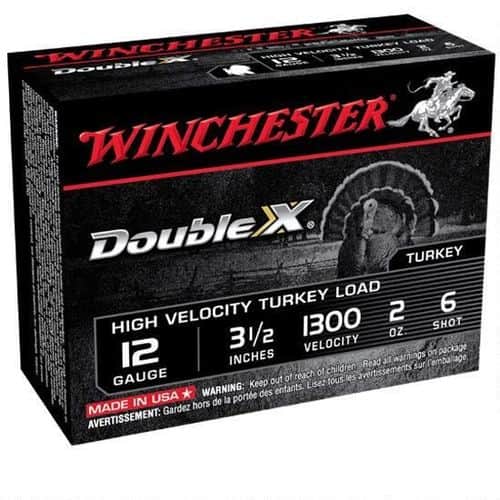 Winchester Double X 12 Ga 3.5" #6 Lead 2oz 10 Rounds Winchester Double X 12 Ga 3.5" #6 Lead 2oz 10 Rounds