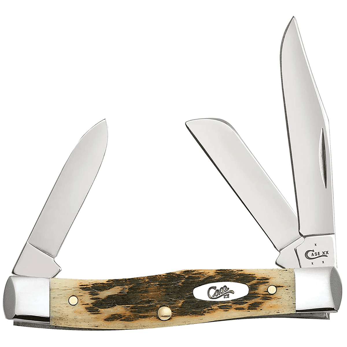 Case Medium Stockman 2.57"/1.88"/1.76" Folding Knife - 00079 Case Medium Stockman 2.57"/1.88"/1.76" Folding Knife - 00079
