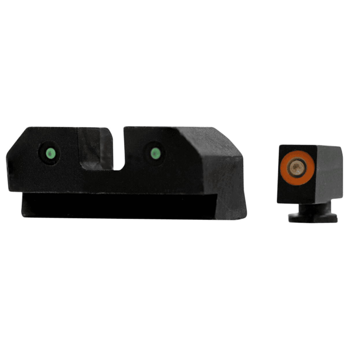 XS Sights R3D Night Sights fits Glock, Black - GLR012P6N XS Sights R3D Night Sights fits Glock, Black - GLR012P6N