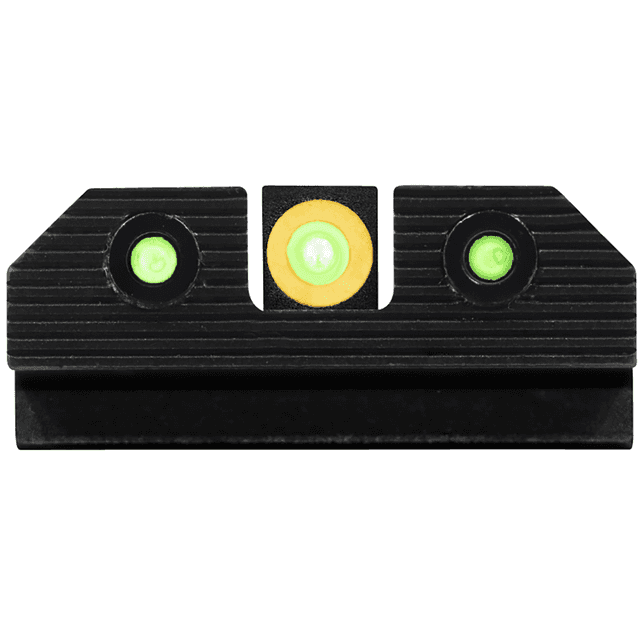 XS Sights R3D 2.0 Night Sights fits Glock, Black - GLR201P6N XS Sights R3D 2.0 Night Sights fits Glock, Black - GLR201P6N