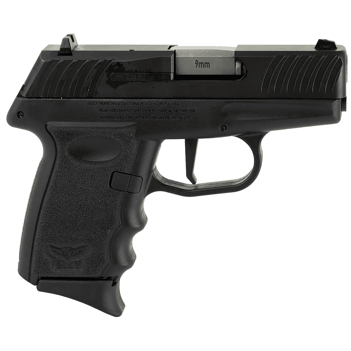 SCCY Industries DVG1CBBK DVG-1 9mm Luger 10+1 10rd 3.10" Carbon Black Stainless Steel Slide Black SCCY Industries DVG1CBBK DVG-1 9mm Luger 10+1 10rd 3.10" Carbon Black Stainless Steel Slide Black